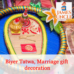 Biyer Tatwa, Marriage gift decoration Mrs. Priyanka Sarkar in Chakdaha